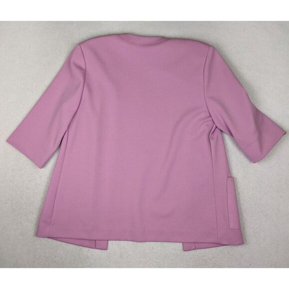 VINTAGE WOMEN'S LILAC LAVENDER PURPLE SKIRT SUIT - DEVON - SIZE 14 - Picture 8 of 14